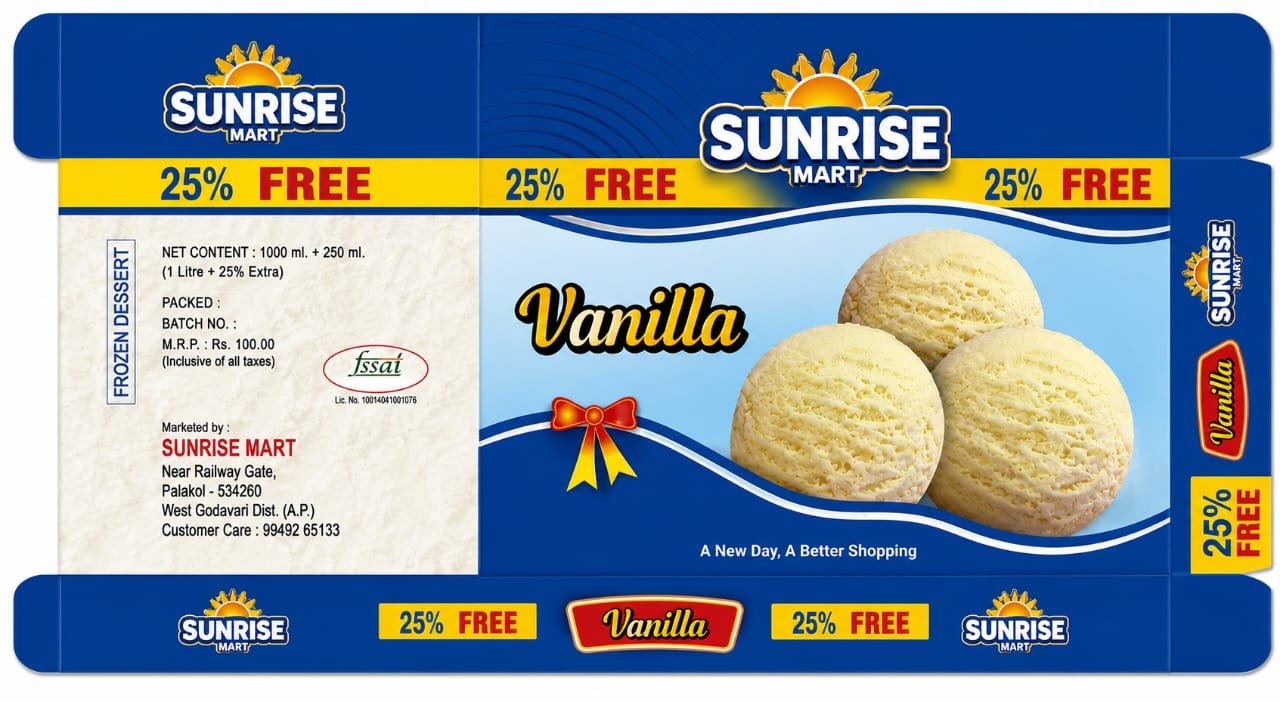 Ice Cream Family  Pack